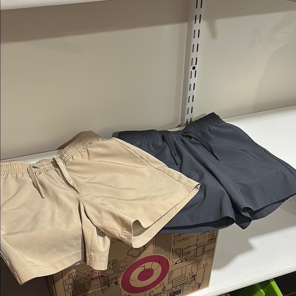 Tek Gear Stretch Shorts in Beige